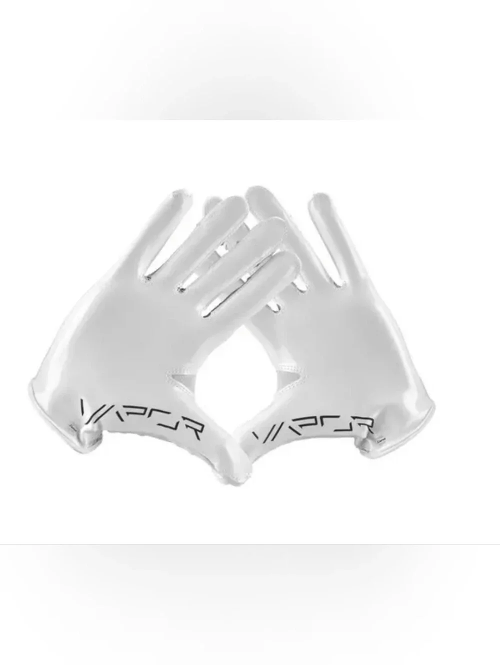 Nike Vapor Jet 8.0 Football Gloves ~ White/Black | Adult: M *NWT 💥$50